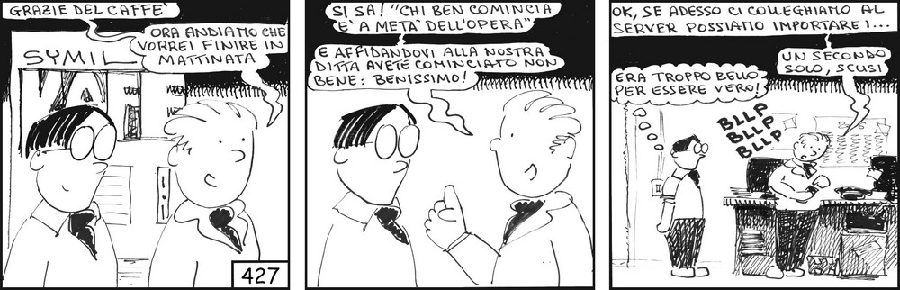 strisce, fumetti, umorismo, vignette, lavoro, ufficio, impiegati, operai, fabbrica, azienda, nove-diciotto, nove, diciotto,