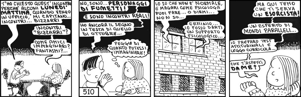 strisce, fumetti, umorismo, vignette, lavoro, ufficio, impiegati, operai, fabbrica, azienda, nove-diciotto, nove, diciotto,