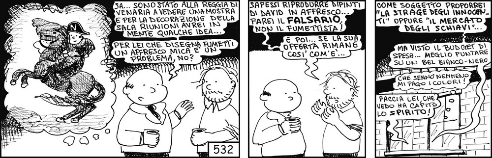 strisce, fumetti, umorismo, vignette, lavoro, ufficio, impiegati, operai, fabbrica, azienda, nove-diciotto, nove, diciotto,