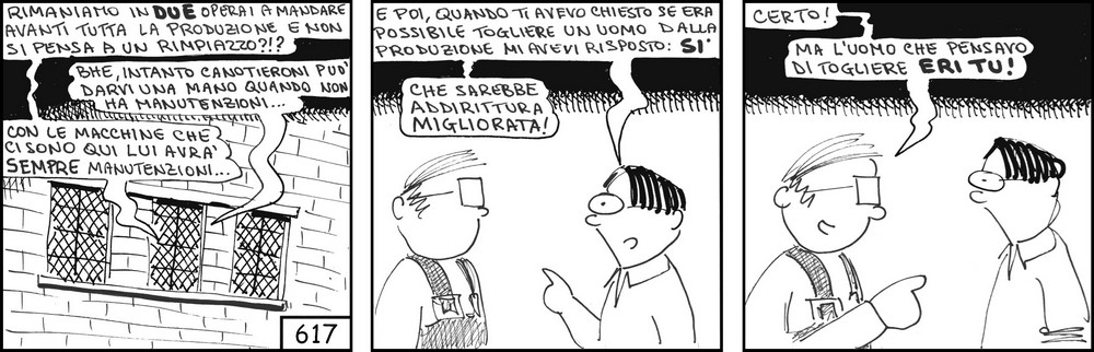 strisce, fumetti, umorismo, vignette, lavoro, ufficio, impiegati, operai, fabbrica, azienda, nove-diciotto, nove, diciotto,
