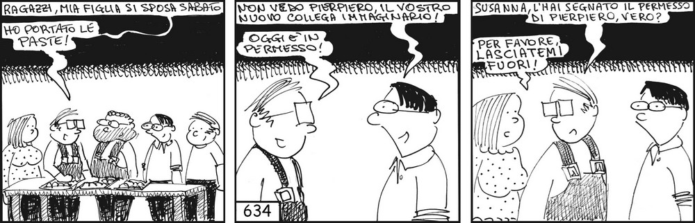 strisce, fumetti, umorismo, vignette, lavoro, ufficio, impiegati, operai, fabbrica, azienda, nove-diciotto, nove, diciotto,