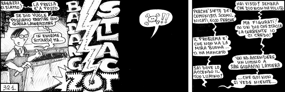 strisce, fumetti, umorismo, vignette, lavoro, ufficio, impiegati, operai, fabbrica, azienda, nove-diciotto, nove, diciotto,