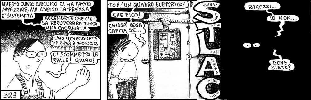 strisce, fumetti, umorismo, vignette, lavoro, ufficio, impiegati, operai, fabbrica, azienda, nove-diciotto, nove, diciotto,