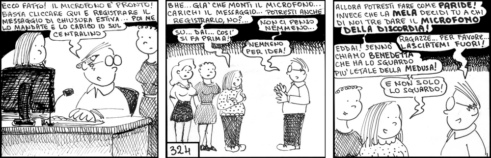 strisce, fumetti, umorismo, vignette, lavoro, ufficio, impiegati, operai, fabbrica, azienda, nove-diciotto, nove, diciotto,