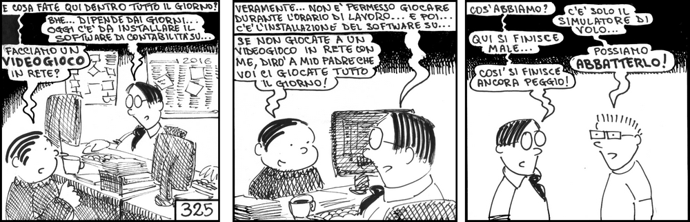 strisce, fumetti, umorismo, vignette, lavoro, ufficio, impiegati, operai, fabbrica, azienda, nove-diciotto, nove, diciotto,