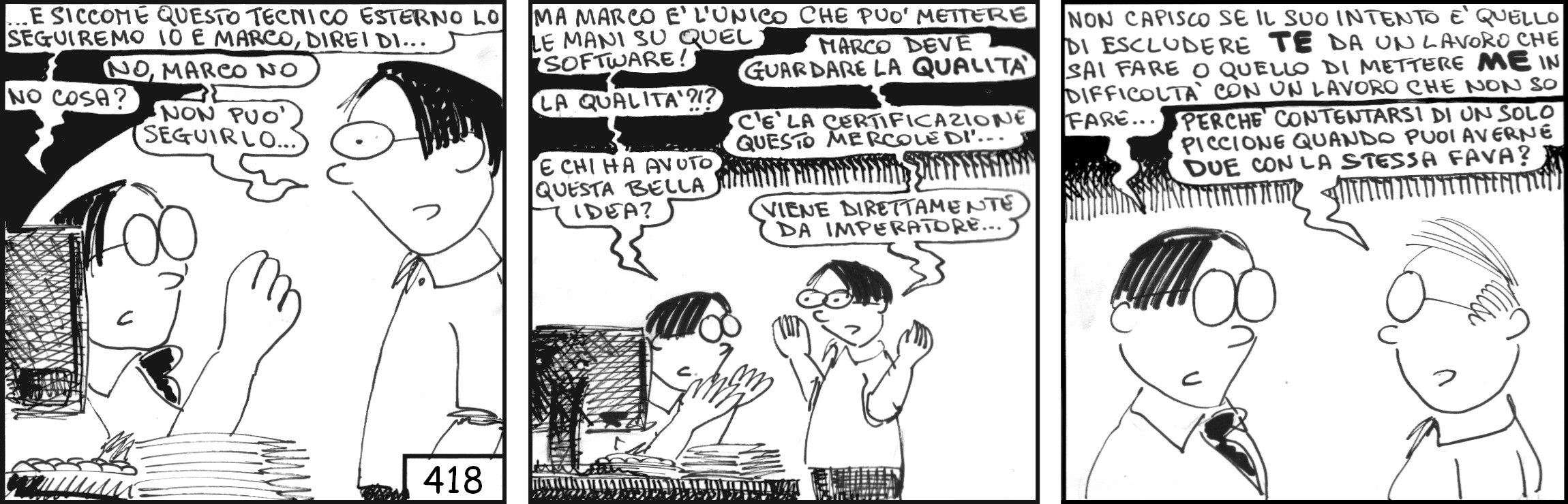 strisce, fumetti, umorismo, vignette, lavoro, ufficio, impiegati, operai, fabbrica, azienda, nove-diciotto, nove, diciotto,
