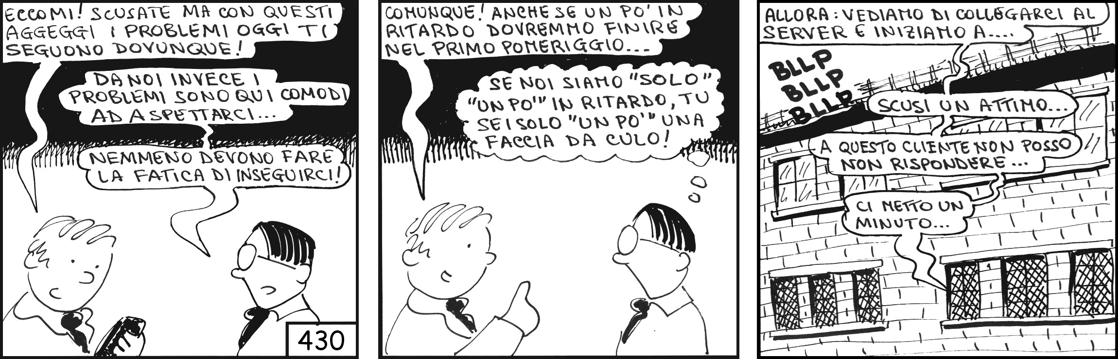 strisce, fumetti, umorismo, vignette, lavoro, ufficio, impiegati, operai, fabbrica, azienda, nove-diciotto, nove, diciotto,