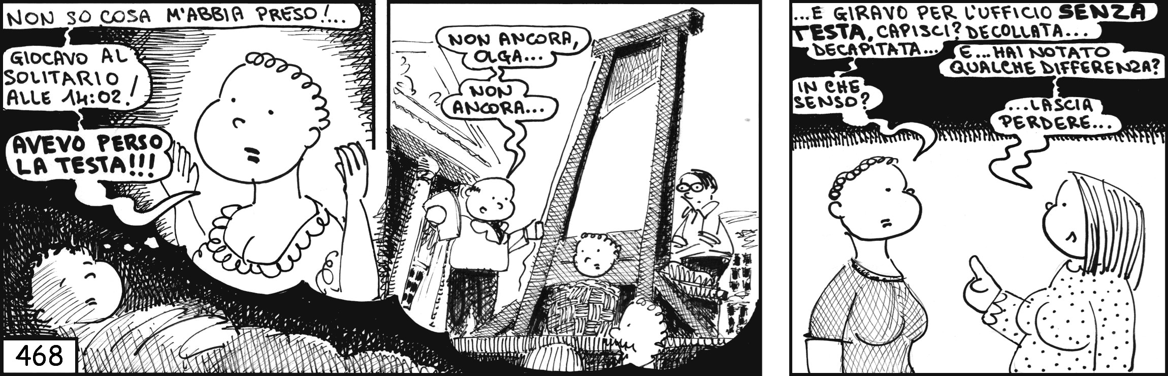 strisce, fumetti, umorismo, vignette, lavoro, ufficio, impiegati, operai, fabbrica, azienda, nove-diciotto, nove, diciotto,