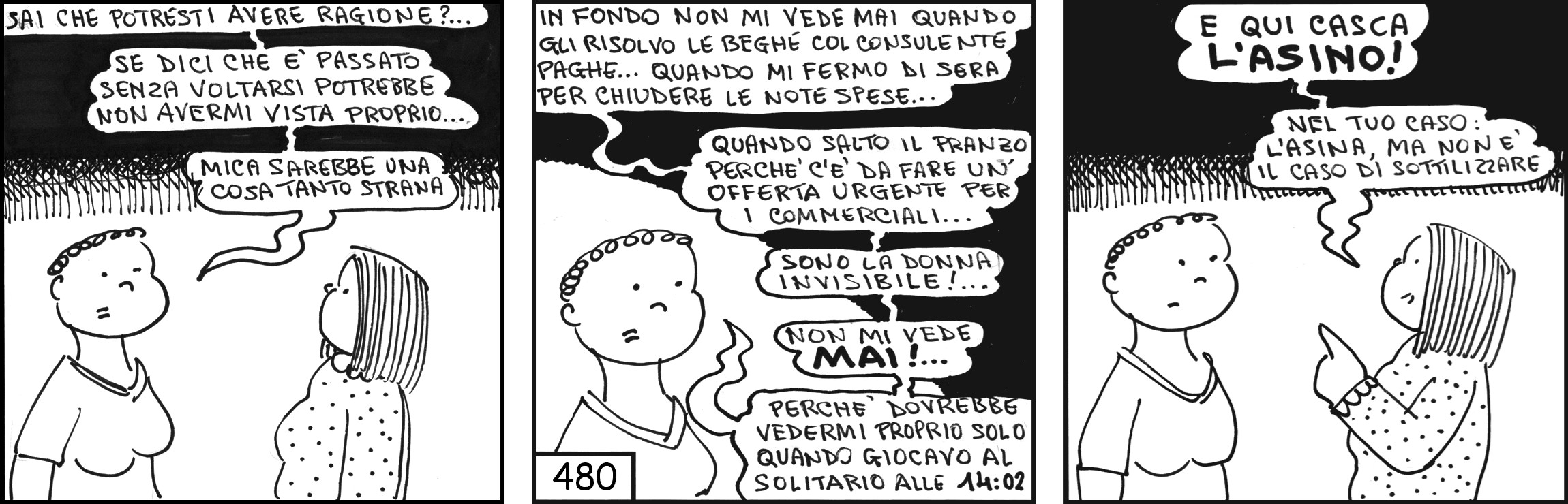strisce, fumetti, umorismo, vignette, lavoro, ufficio, impiegati, operai, fabbrica, azienda, nove-diciotto, nove, diciotto,
