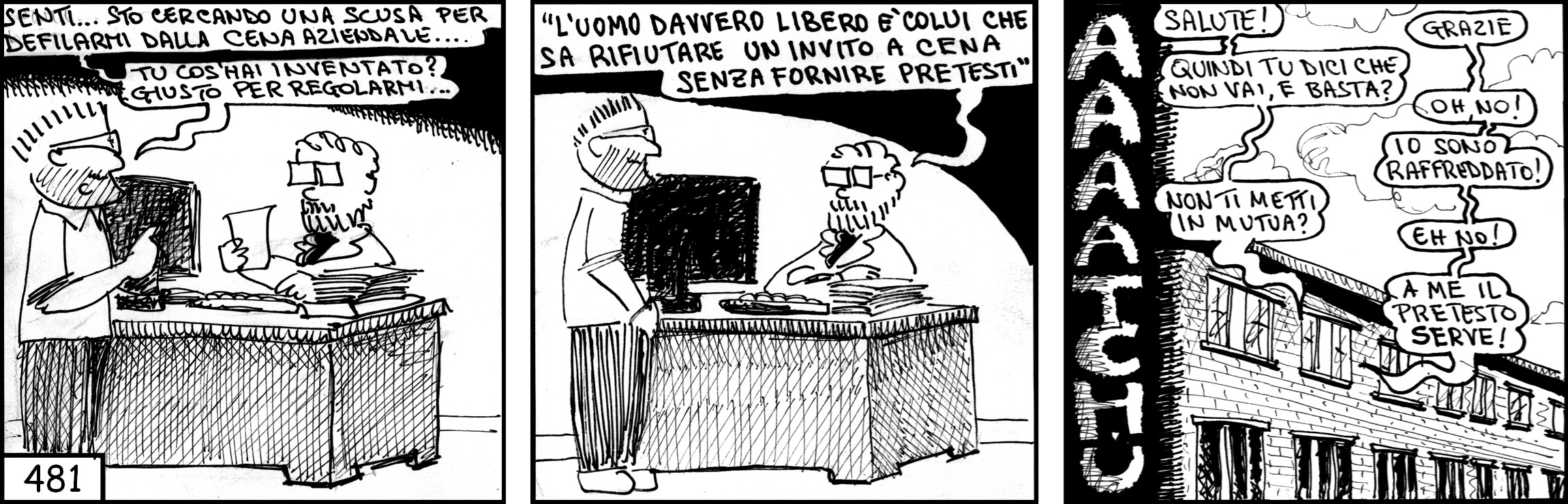 strisce, fumetti, umorismo, vignette, lavoro, ufficio, impiegati, operai, fabbrica, azienda, nove-diciotto, nove, diciotto,