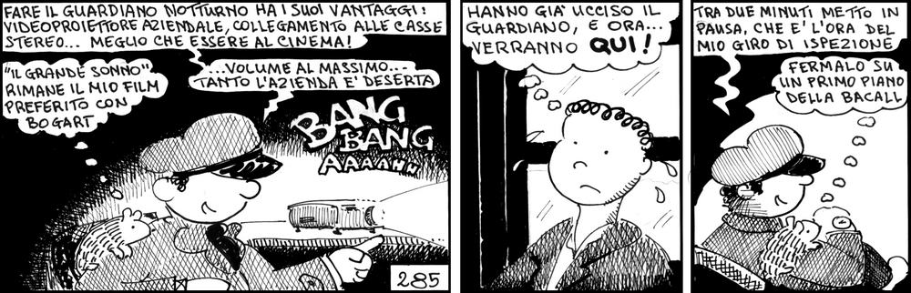 strisce, Agostino, fumetti, umorismo, vignette, lavoro, ufficio, nove-diciotto, nove, diciotto,