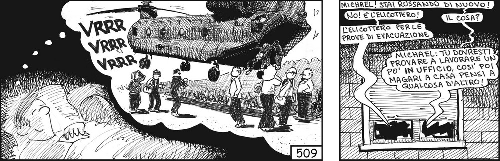 strisce, fumetti, umorismo, vignette, lavoro, ufficio, impiegati, operai, fabbrica, azienda, nove-diciotto, nove, diciotto,