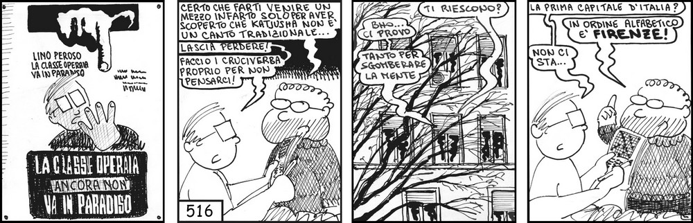 strisce, fumetti, umorismo, vignette, lavoro, ufficio, impiegati, operai, fabbrica, azienda, nove-diciotto, nove, diciotto, 