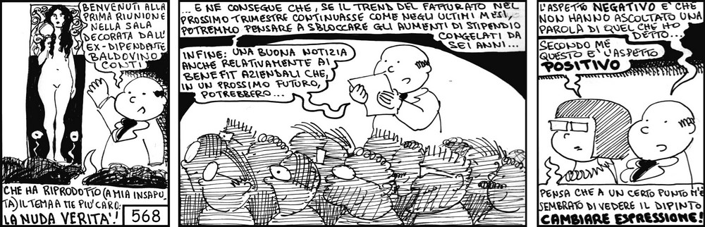 strisce, fumetti, umorismo, vignette, lavoro, ufficio, impiegati, operai, fabbrica, azienda, nove-diciotto, nove, diciotto, 