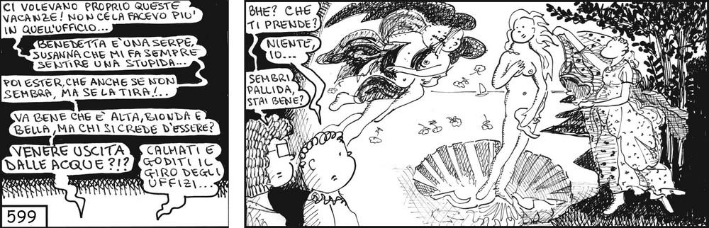 strisce, fumetti, umorismo, vignette, lavoro, ufficio, impiegati, operai, fabbrica, azienda, nove-diciotto, nove, diciotto,