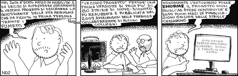 strisce, fumetti, umorismo, vignette, lavoro, ufficio, nove-diciotto, nove, diciotto, mobilit