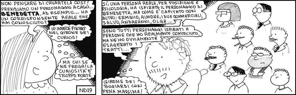 strisce, fumetti, umorismo, vignette, lavoro, ufficio, nove-diciotto, nove, diciotto, mobilit