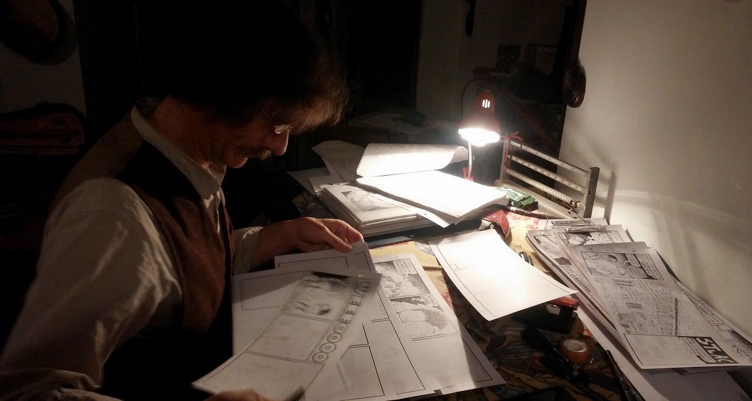 alberto baroni, fumetti, nove diciotto, strisce, lavoro