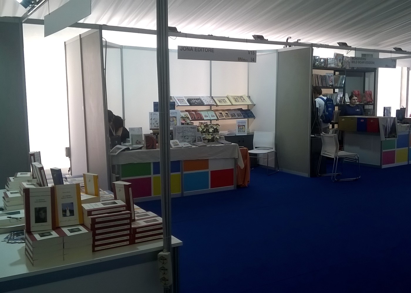 salone del libro, 7 ottobre 2018, alberto baroni, fumetti, nove diciotto, strisce, lavoro