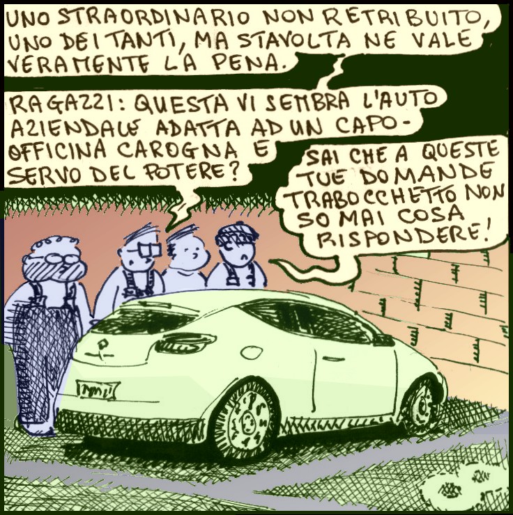 #nove-diciotto, #fumetti, #alberto baroni, #vignette, #lavoro, #ufficio, #fabbrica, #umorismo