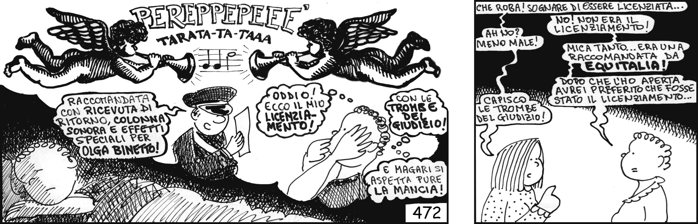 strisce, fumetti, umorismo, vignette, lavoro, ufficio, impiegati, operai, fabbrica, azienda, nove-diciotto, nove, diciotto,